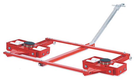 使用組合式搬運小坦克作業布局方法